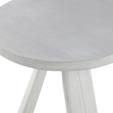 Triad White Accent Table by Crestview at Eve Furniture