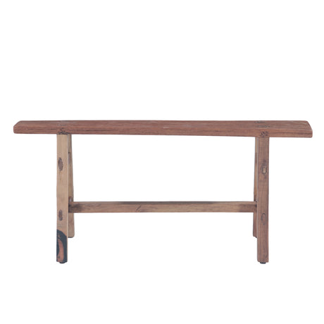 Tribal 42" Reclaimed Wood Bench by Home Trends & Design at Eve Furniture