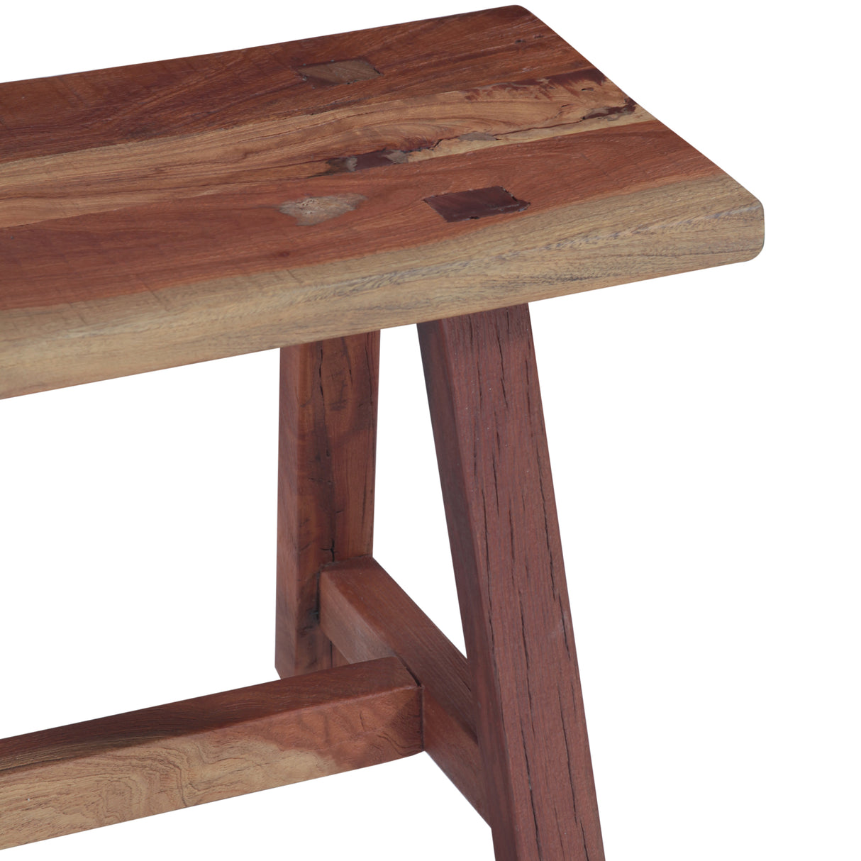 Tribal 48" Reclaimed Wood Bench by Home Trends & Design at Eve Furniture