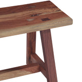 Tribal 48" Reclaimed Wood Bench by Home Trends & Design at Eve Furniture