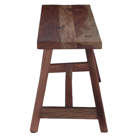 Tribal 48" Reclaimed Wood Bench by Home Trends & Design at Eve Furniture