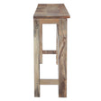 Tribal 59" Carved Wood Console Table in Natural by Home Trends & Design at Eve Furniture