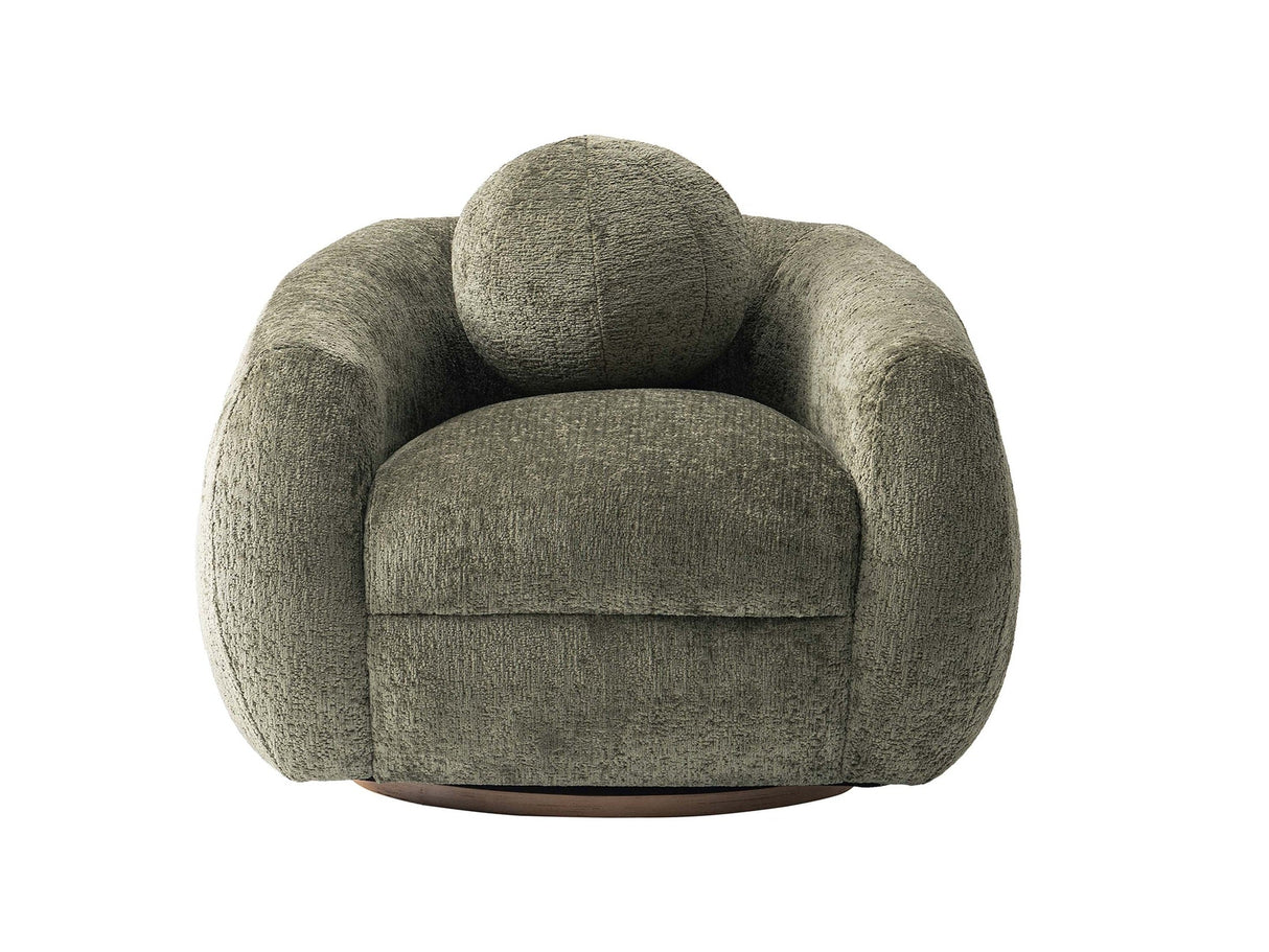 Tribeca Accent Chair in Olive Green by Manhattan Comfort at Eve Furniture