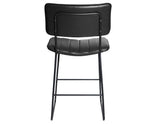 Tribeca Black 24″ Commercial Grade Counter Stool by Steve Silver at Eve Furniture