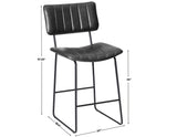 Tribeca Black 24″ Commercial Grade Counter Stool by Steve Silver at Eve Furniture