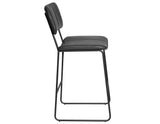 Tribeca Black 30″ Commercial Grade Bar Stool by Steve Silver at Eve Furniture