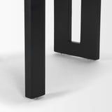 Tribeca Curve Open Back Charcoal Chenille Tripod Frame Dining Chair, Set of 2 by Mercana at Eve Furniture