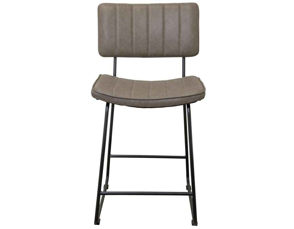 Tribeca Gray 24″ Commercial Grade Counter Stool by Steve Silver at Eve Furniture
