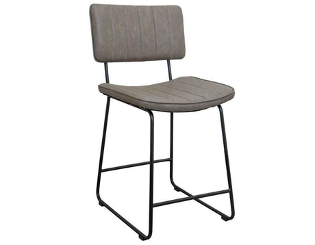 Tribeca Gray 24″ Commercial Grade Counter Stool by Steve Silver at Eve Furniture