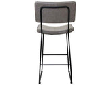 Tribeca Gray 30″ Commercial Grade Bar Stool by Steve Silver at Eve Furniture