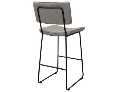 Tribeca Gray 30″ Commercial Grade Bar Stool by Steve Silver at Eve Furniture