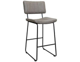 Tribeca Gray 30″ Commercial Grade Bar Stool by Steve Silver at Eve Furniture
