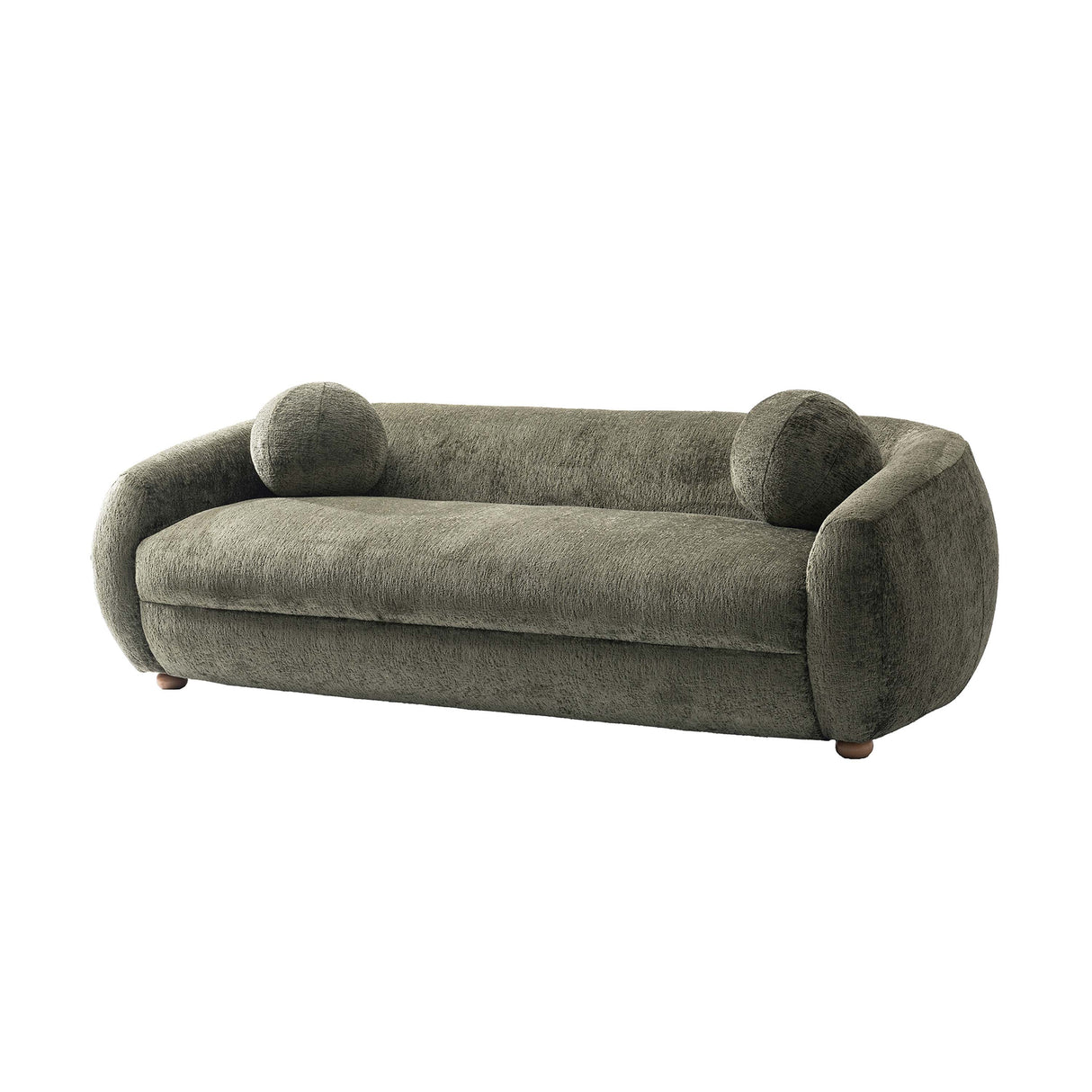 Tribeca Sofa and Accent Chair in Olive Green (set of 2) by Manhattan Comfort at Eve Furniture