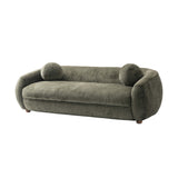 Tribeca Sofa and Accent Chair in Olive Green (set of 2) by Manhattan Comfort at Eve Furniture