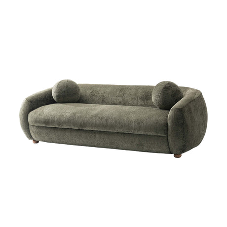 Tribeca Sofa and Accent Chair in Olive Green (set of 2) by Manhattan Comfort at Eve Furniture