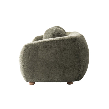 Tribeca Sofa and Accent Chair in Olive Green (set of 2) by Manhattan Comfort at Eve Furniture
