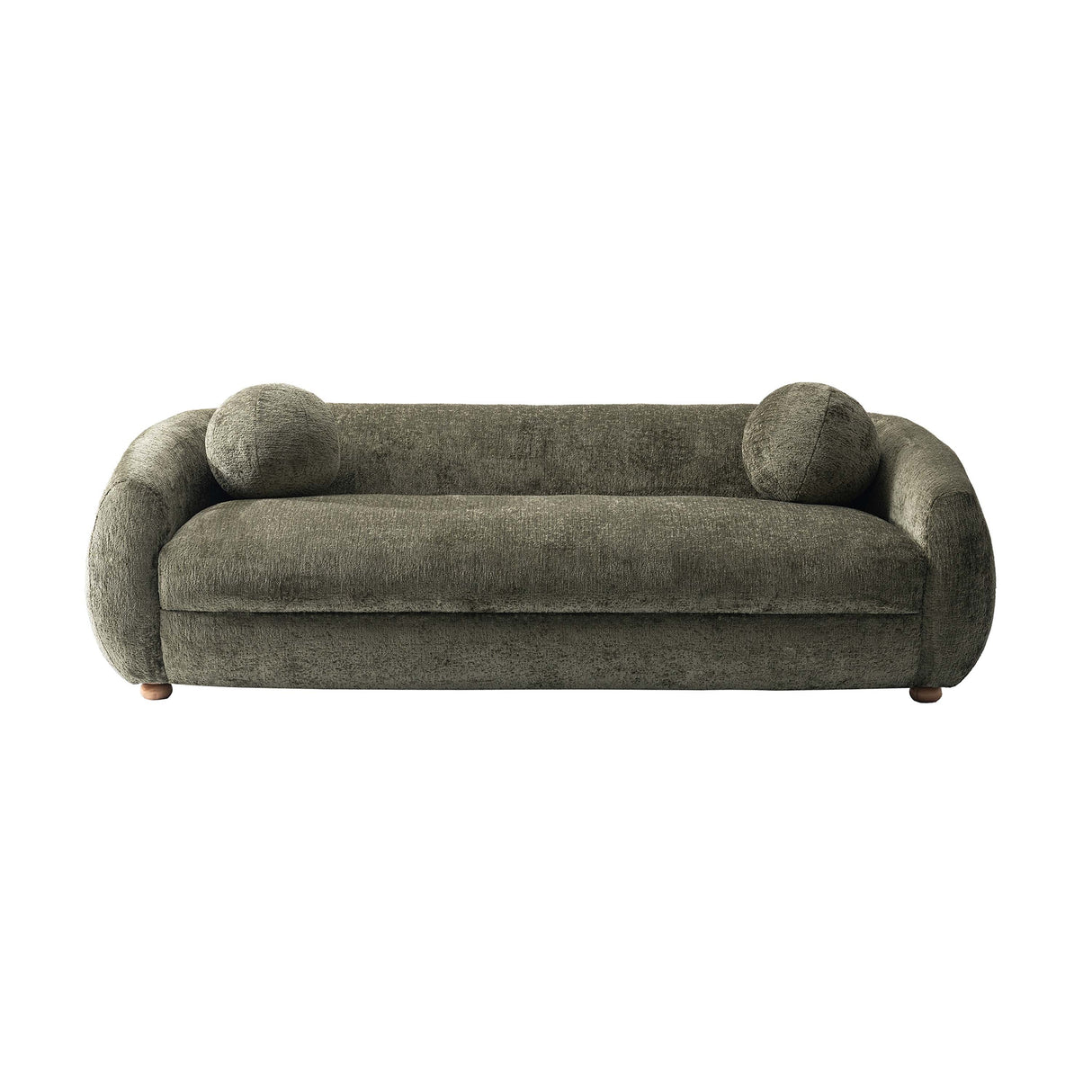 Tribeca Sofa in Olive Green by Manhattan Comfort at Eve Furniture