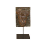 Tribesman Head on Iron Stand by Home Trends & Design at Eve Furniture