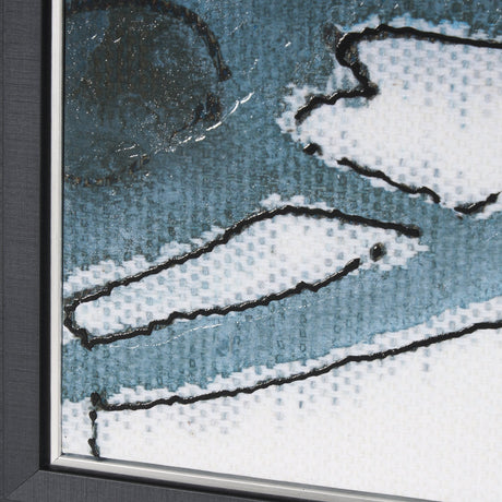 Tributary I by Mercana Studio a Hand Embellished Textured Framed Canvas by Mercana at Eve Furniture