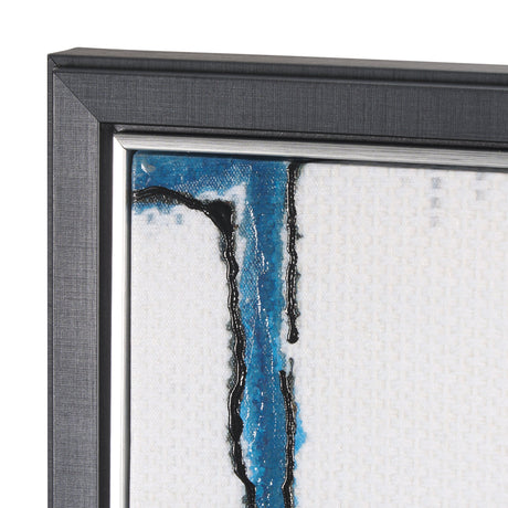 Tributary II by Mercana Studio a Hand Embellished Textured Framed Canvas by Mercana at Eve Furniture