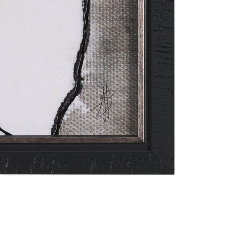 Tributary III by Mercana Studio a Hand Embellished Textured Framed Art Print by Mercana at Eve Furniture