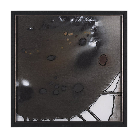 Tributary III by Mercana Studio a Hand Embellished Textured Framed Art Print by Mercana at Eve Furniture