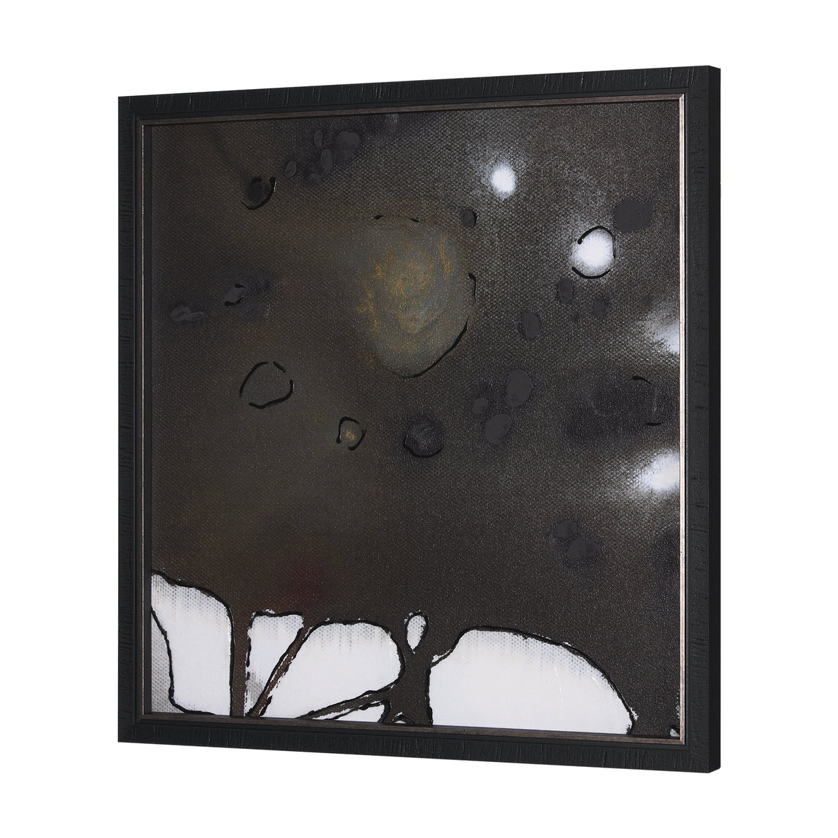 Tributary IV by Mercana Studio a Hand Embellished Textured Framed Art Print by Mercana at Eve Furniture