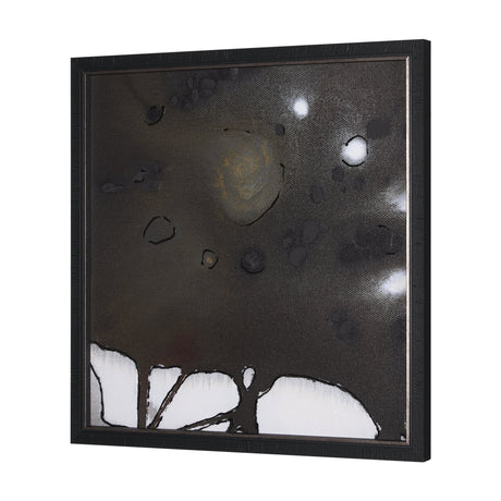 Tributary IV by Mercana Studio a Hand Embellished Textured Framed Art Print by Mercana at Eve Furniture