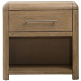 Tricia Nightstand, Natural by Dovetail at Eve Furniture