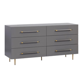 Trident 6 Drawer Dresser by TOV Furniture at Eve Furniture
