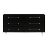 Trident 6 Drawer Dresser by TOV Furniture at Eve Furniture