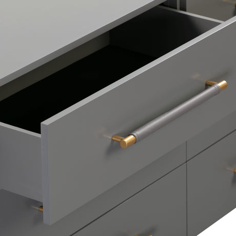 Trident 6 Drawer Dresser by TOV Furniture at Eve Furniture