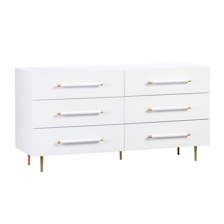 Trident 6 Drawer Dresser by TOV Furniture at Eve Furniture
