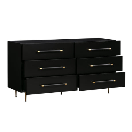Trident 6 Drawer Dresser by TOV Furniture at Eve Furniture