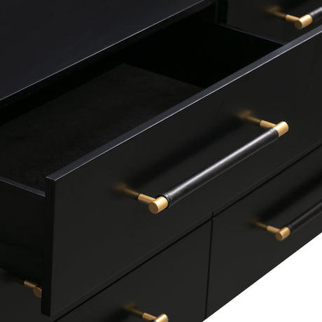 Trident 6 Drawer Dresser by TOV Furniture at Eve Furniture
