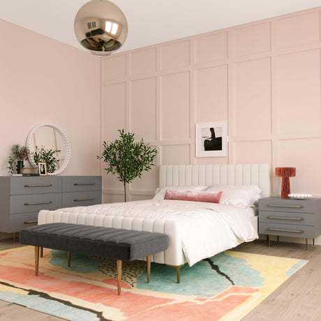 Trident 6 Drawer Dresser by TOV Furniture at Eve Furniture