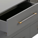 Trident 6 Drawer Dresser by TOV Furniture at Eve Furniture