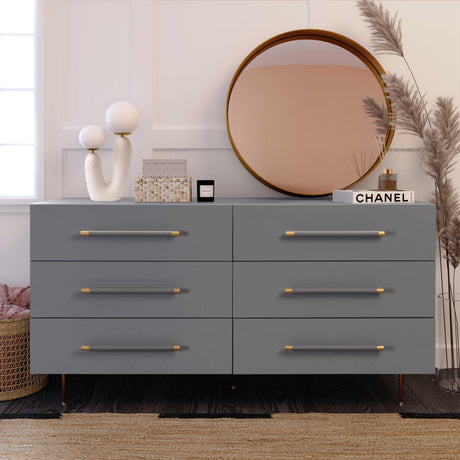 Trident 6 Drawer Dresser by TOV Furniture at Eve Furniture