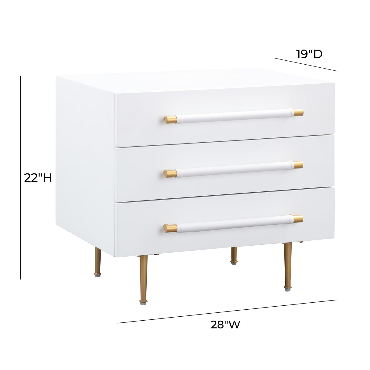 Trident Nightstand by TOV Furniture at Eve Furniture