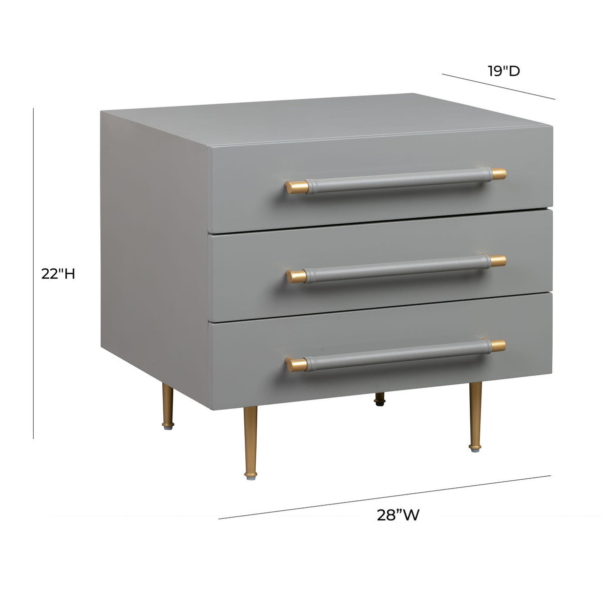 Trident Nightstand by TOV Furniture at Eve Furniture