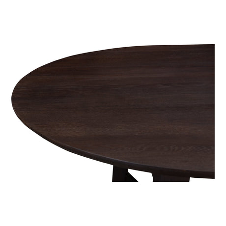 Trie Brown Small Dining Table by MOES at Eve Furniture
