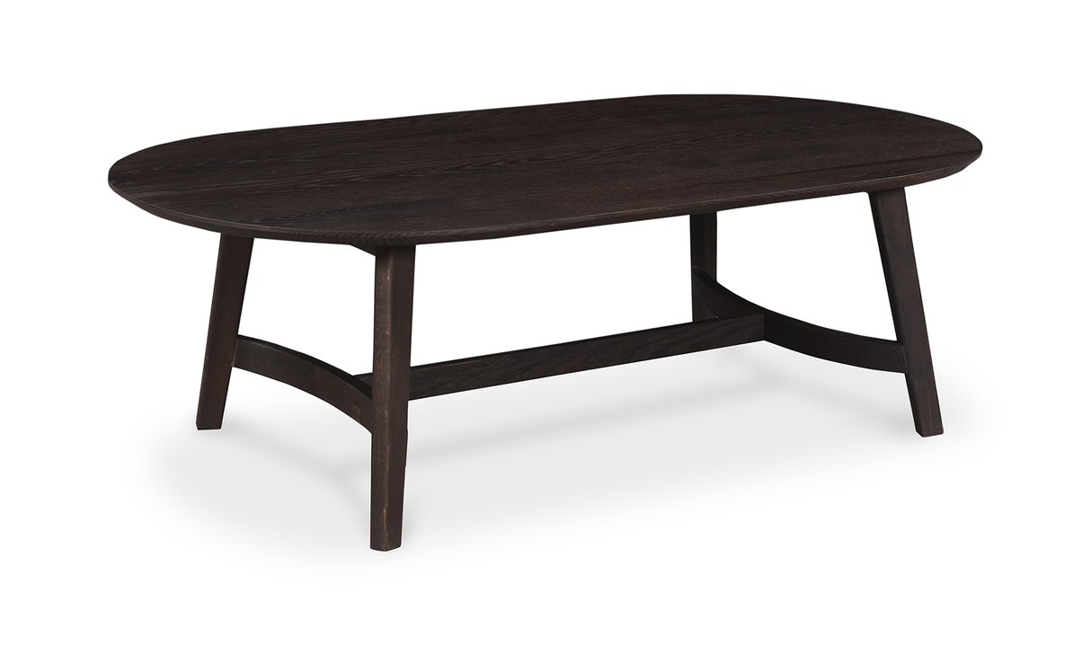 Trie Coffee Table Dark Brown by Moe's Home at Eve Furniture