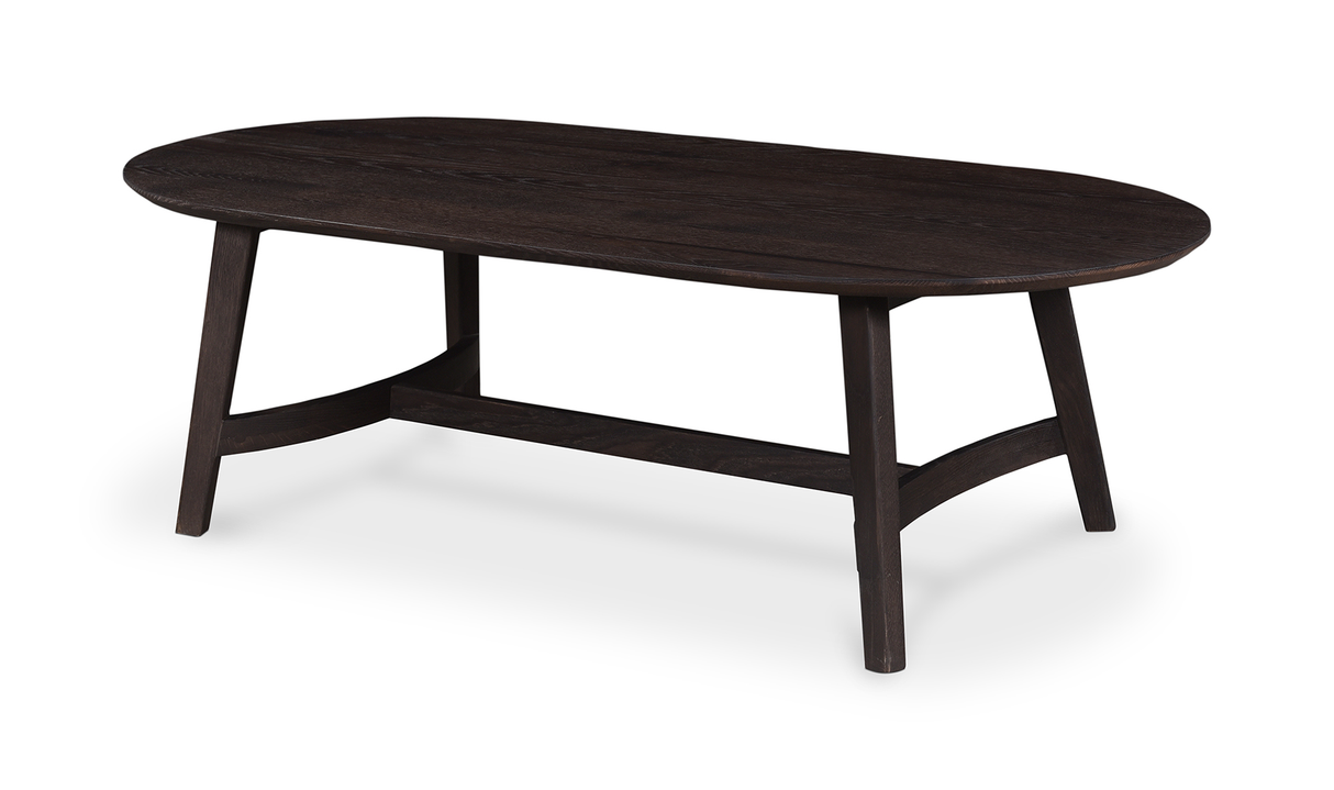 Trie Coffee Table Dark Brown by Moe's Home at Eve Furniture