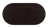 Trie Coffee Table Dark Brown by Moe's Home at Eve Furniture