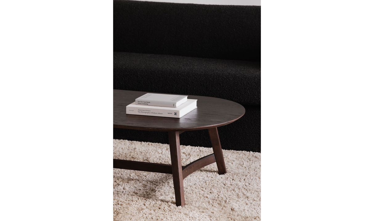 Trie Coffee Table Dark Brown by Moe's Home at Eve Furniture