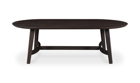Trie Coffee Table Dark Brown by Moe's Home at Eve Furniture