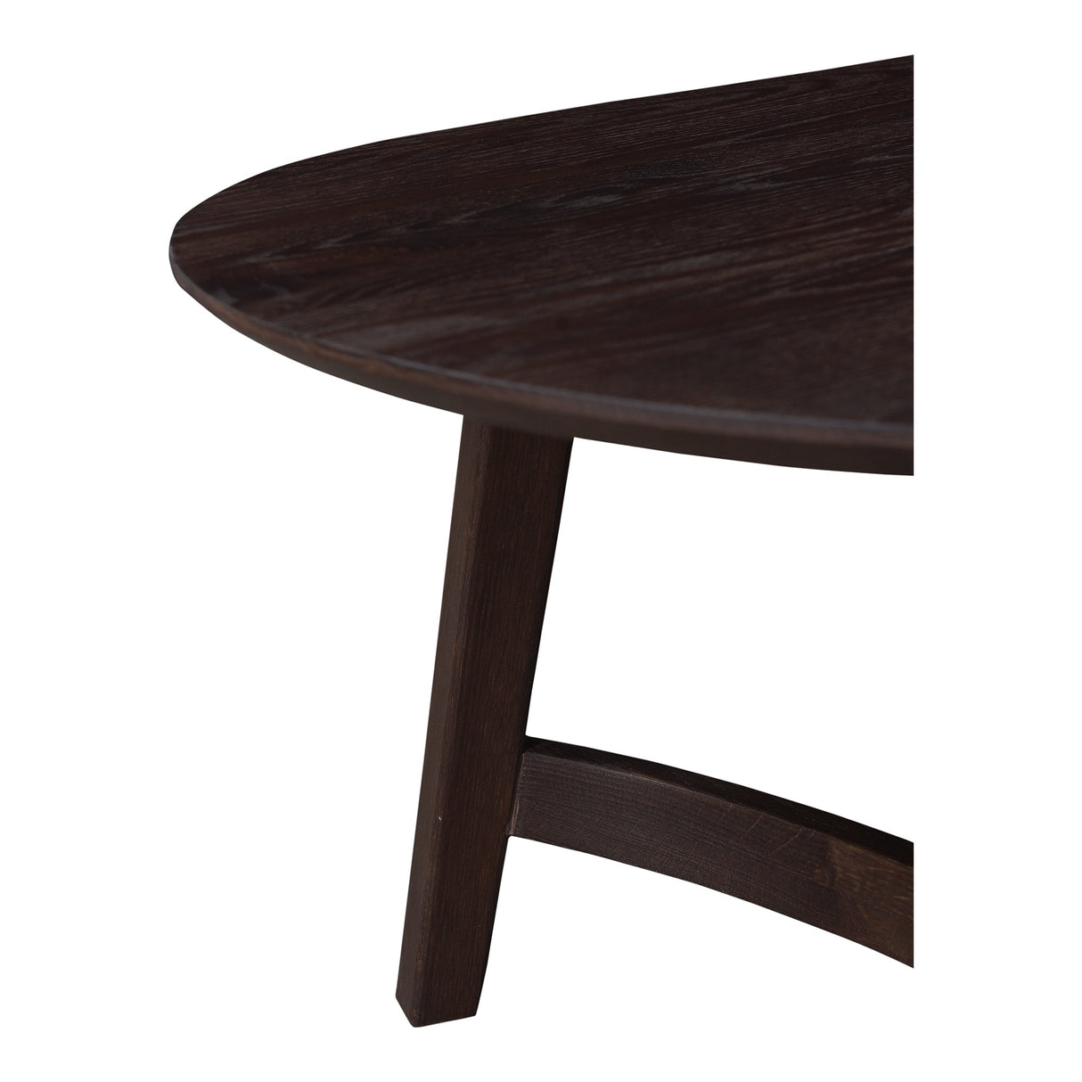 Trie Dark Brown Coffee Table by Moe's Home at Eve Furniture