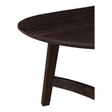 Trie Dark Brown Coffee Table by Moe's Home at Eve Furniture