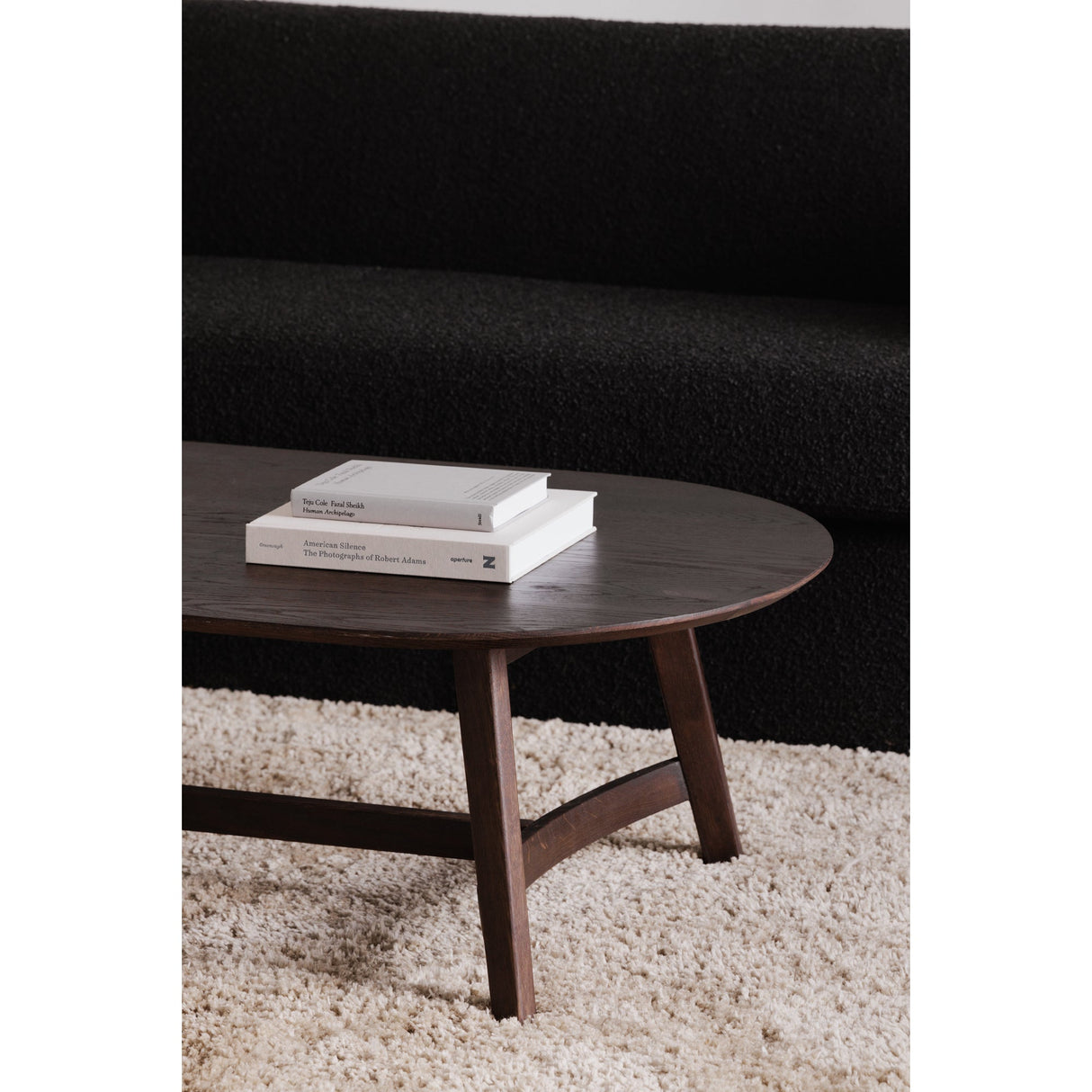 Trie Dark Brown Coffee Table by Moe's Home at Eve Furniture