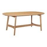 Trie Natural Small Dining Table by Moe's Home at Eve Furniture